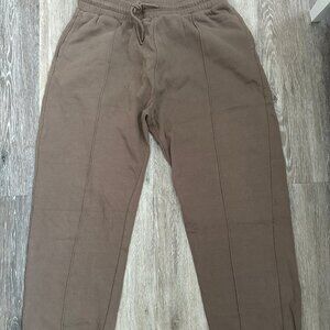 Pink Soda Sport Brown Joggers